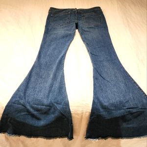 FREE PEOPLE BELL BOTTOM JEANS